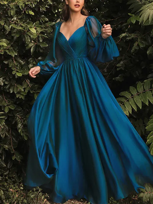 Smocked Airy Chiffon Jungle Collection Women's Dress