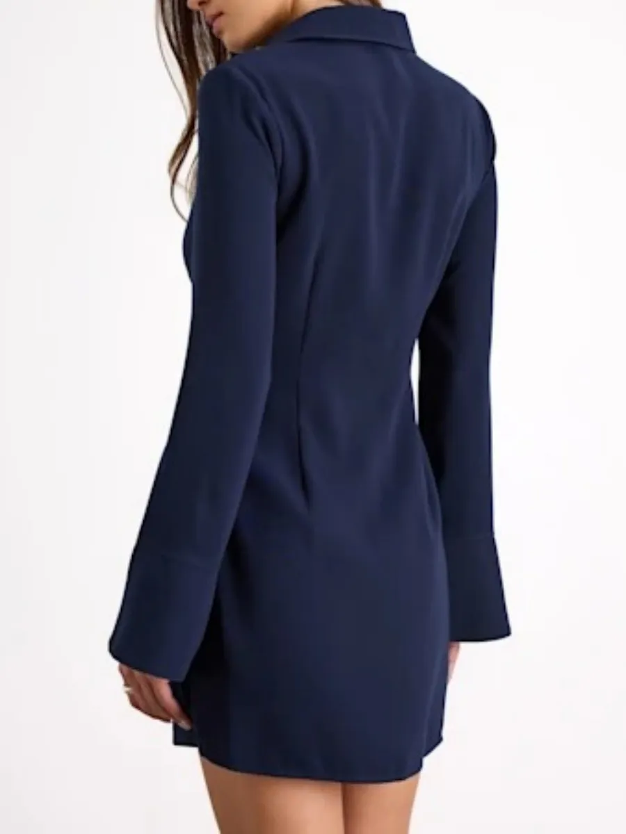 Twist Detail Mini Dress