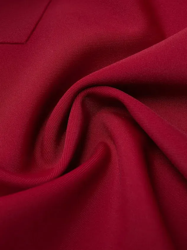 Vacation Plain Flouncing Scoop Neck Tankinis Two-Piece Set