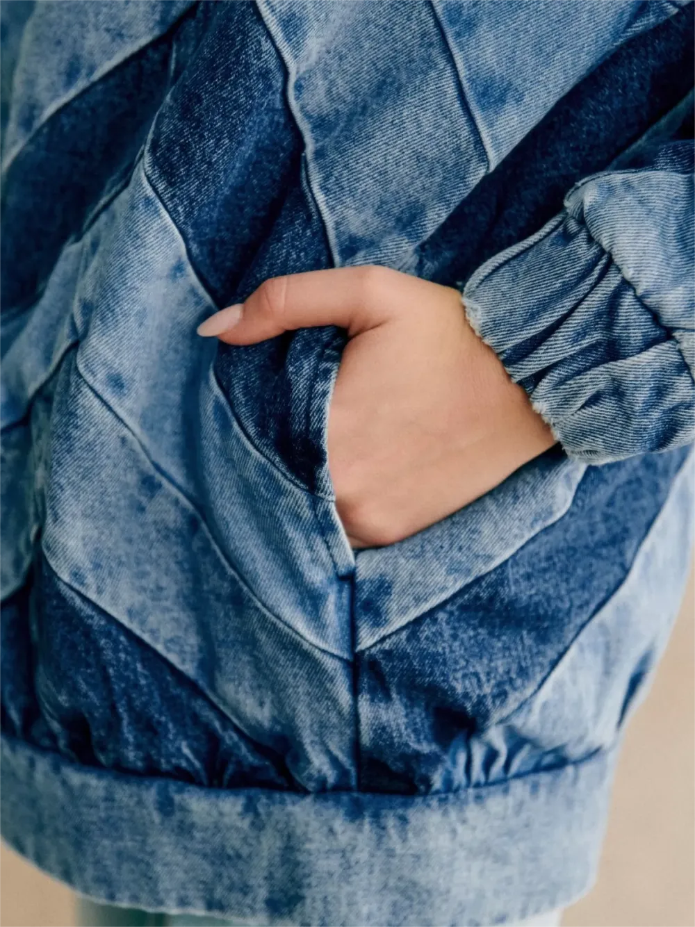 Zip Fastening On The Front Jacket