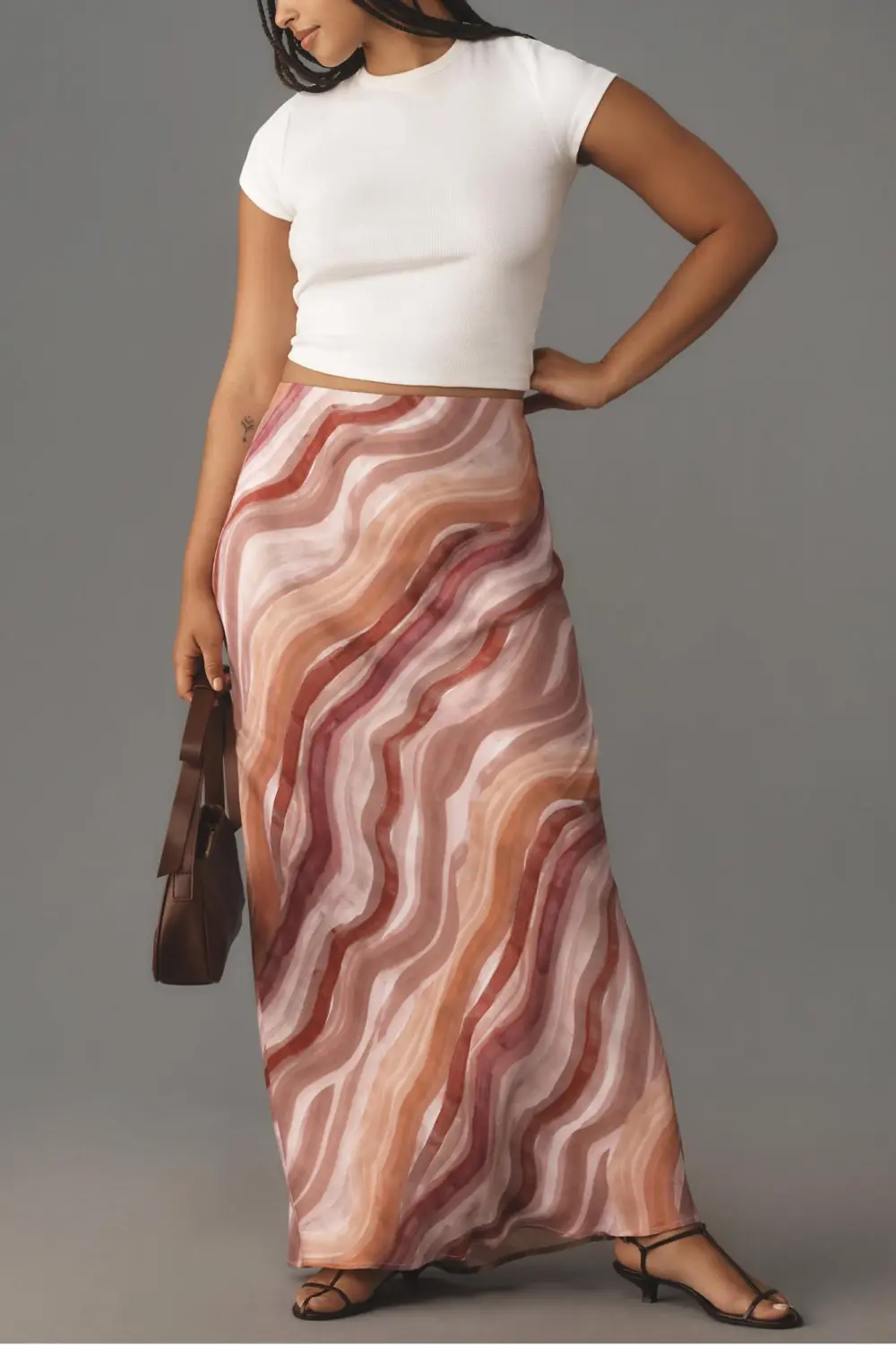 The Tilda Maxi Slip Skirt