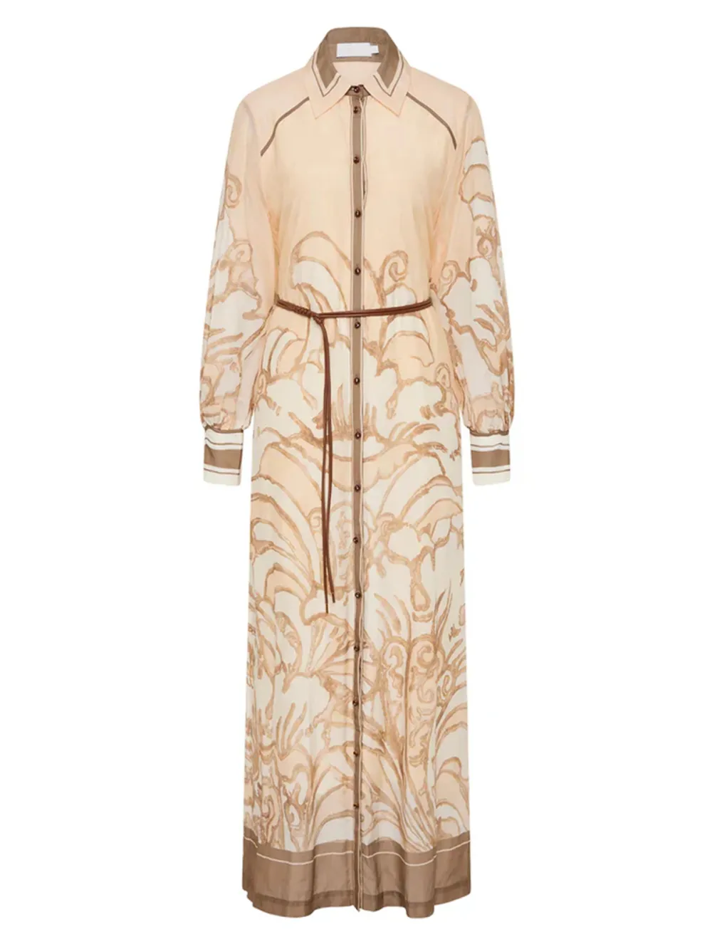 Casual Style Long Sleeve Mini Robe