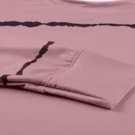 Round Neck Striped Long Sleeve T-shirt