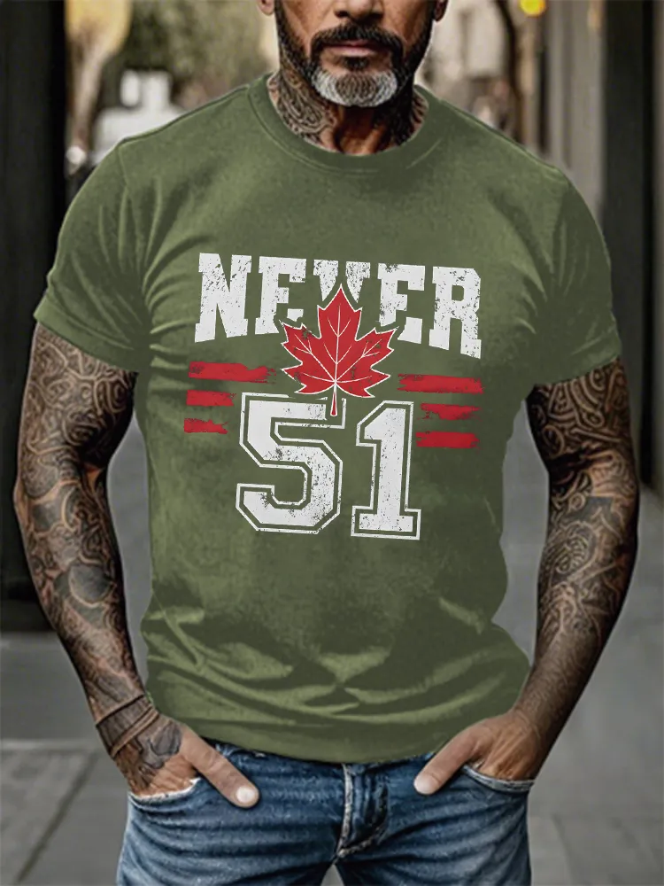 Men'S Never Be The 51st State T-Shirt