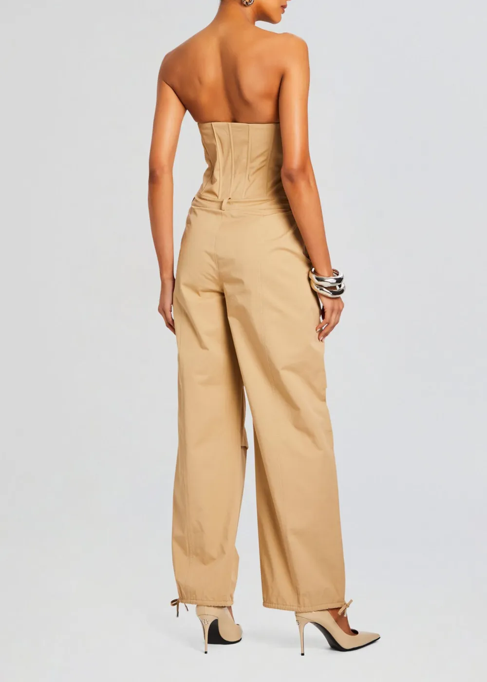 Cargo Zipper Jumpsuit