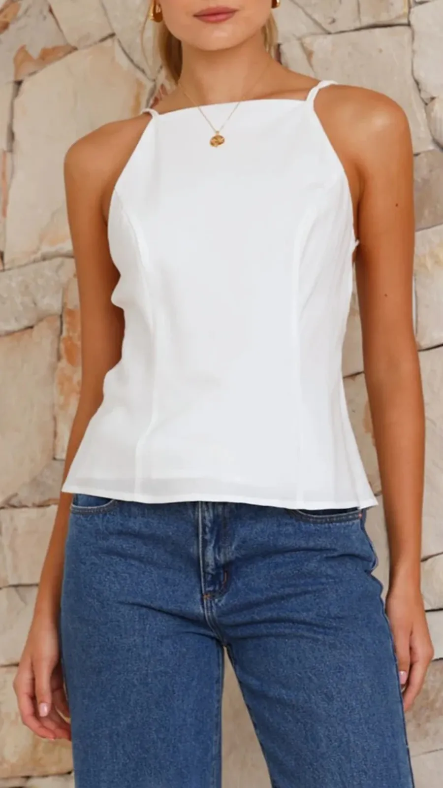 Sexy Back Cross-String Top