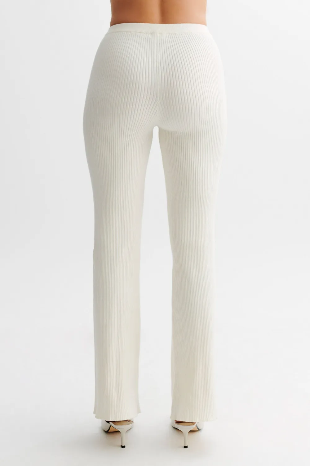 Slight Stretch Knit Trousers