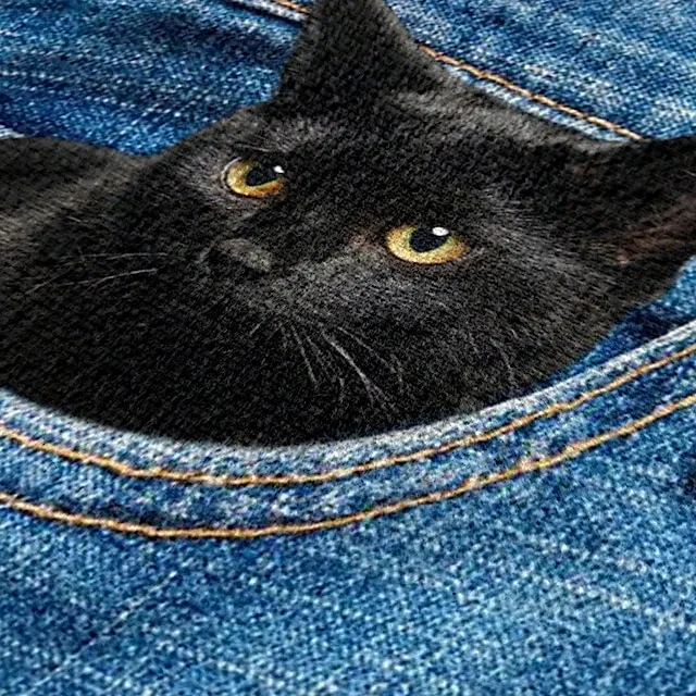 Women's Crossbody Bag Shoulder Bag Fluffy Bag Polyester Outdoor Daily Holiday Print Large Capacity Lightweight Durable Cat Yellow Red Blue