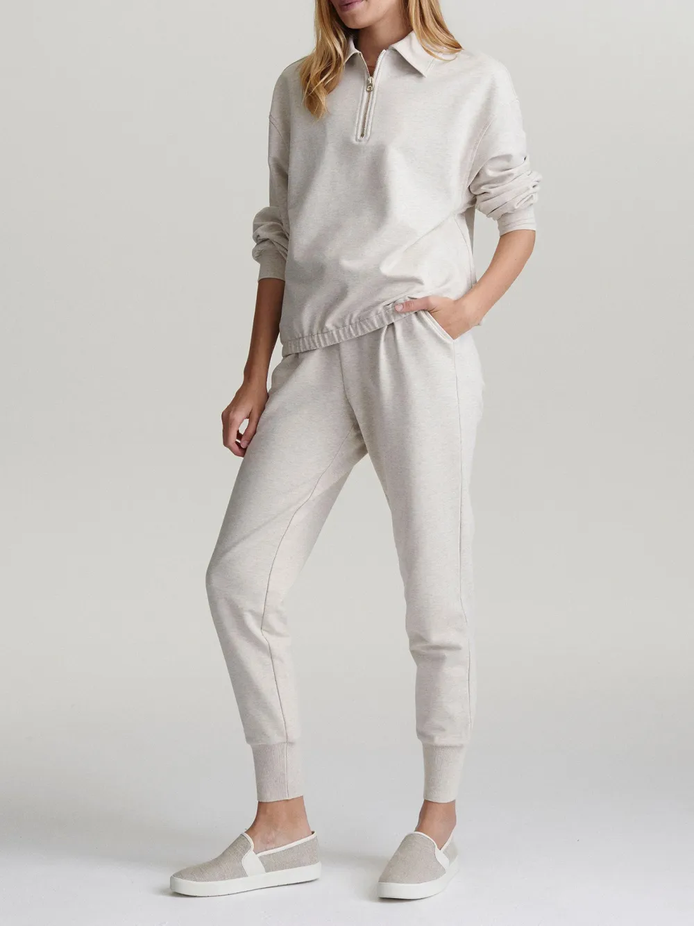 Casual Solid Stretch Jogger