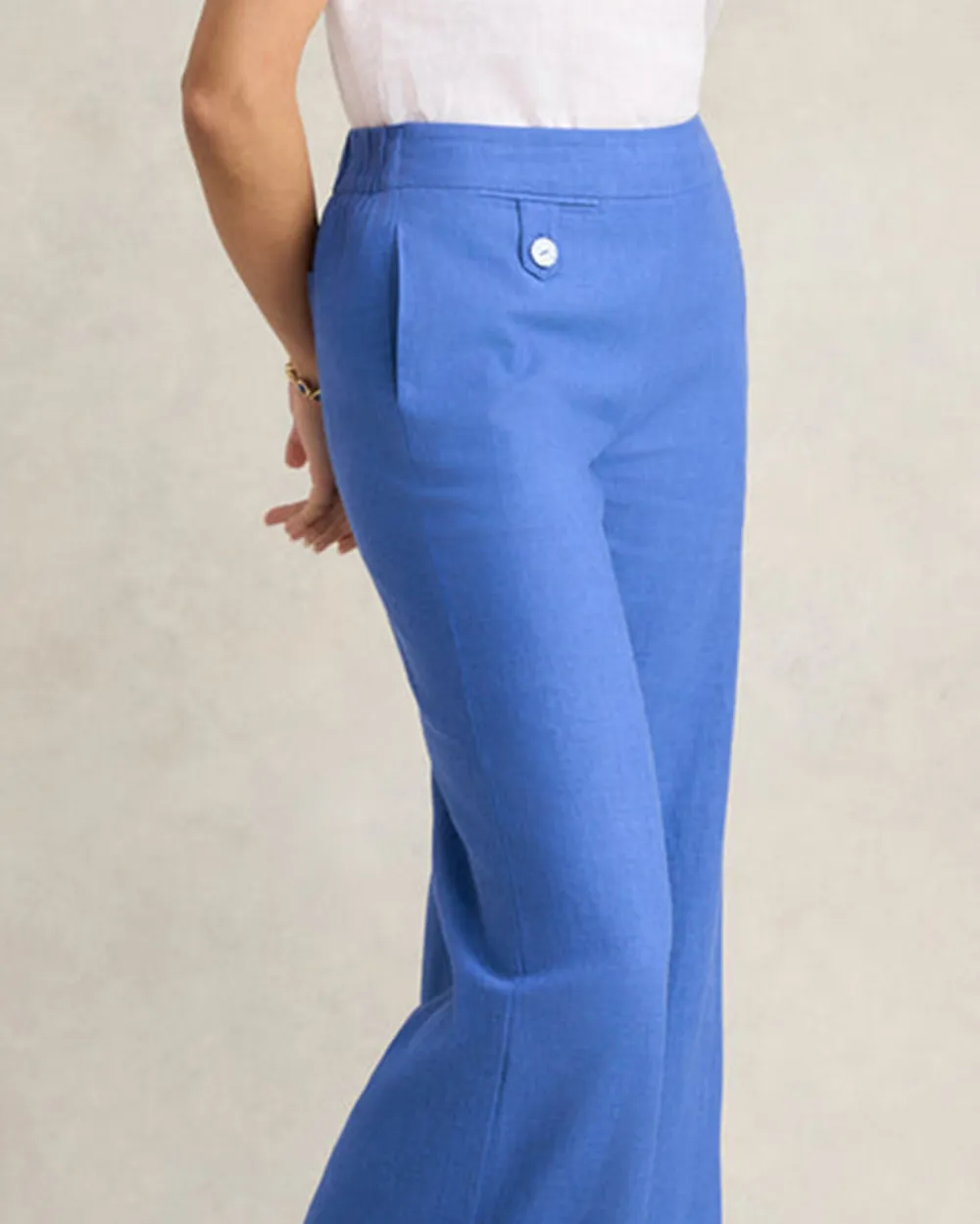 Wide Leg Pants with Pocket Detail