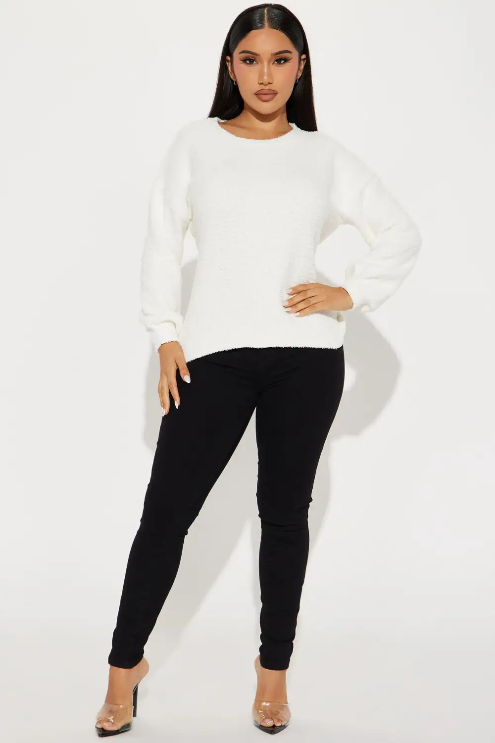 Cozy Intention Sweater - Ivory