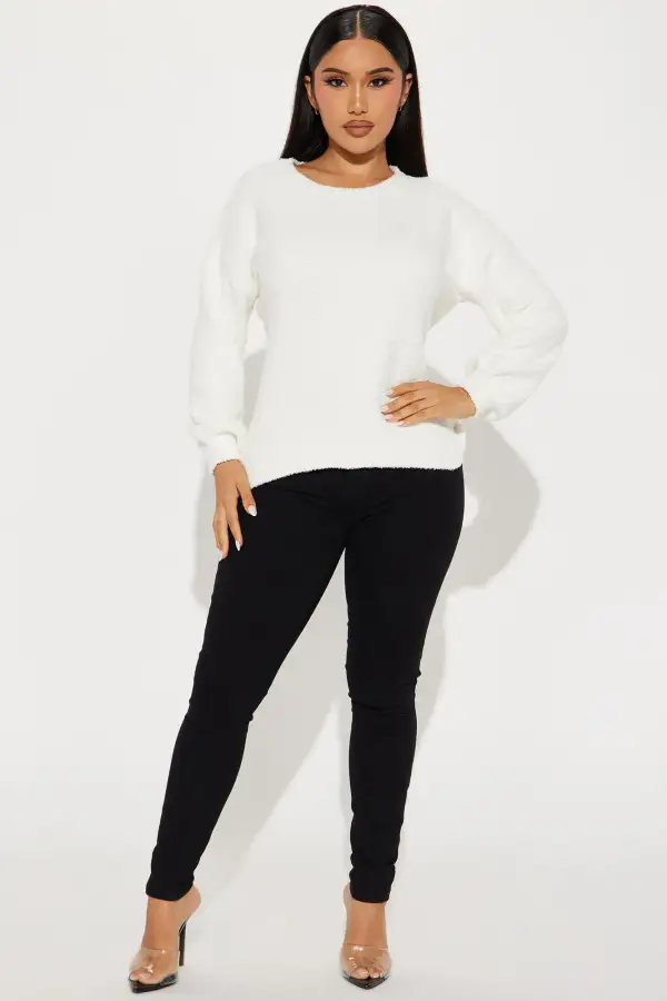 Cozy Intention Sweater - Ivory