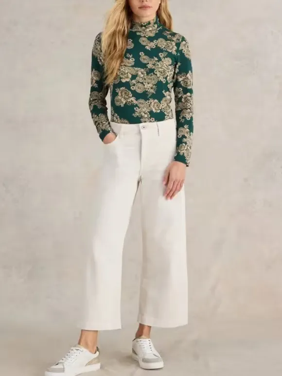 Slight Stretch Turtle Neck T-Shirt