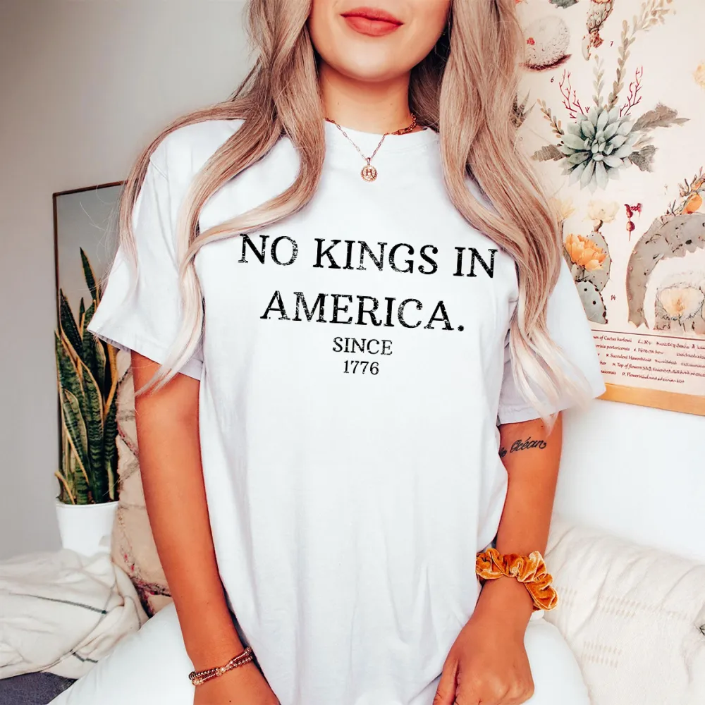 No Kings In America T-Shirts