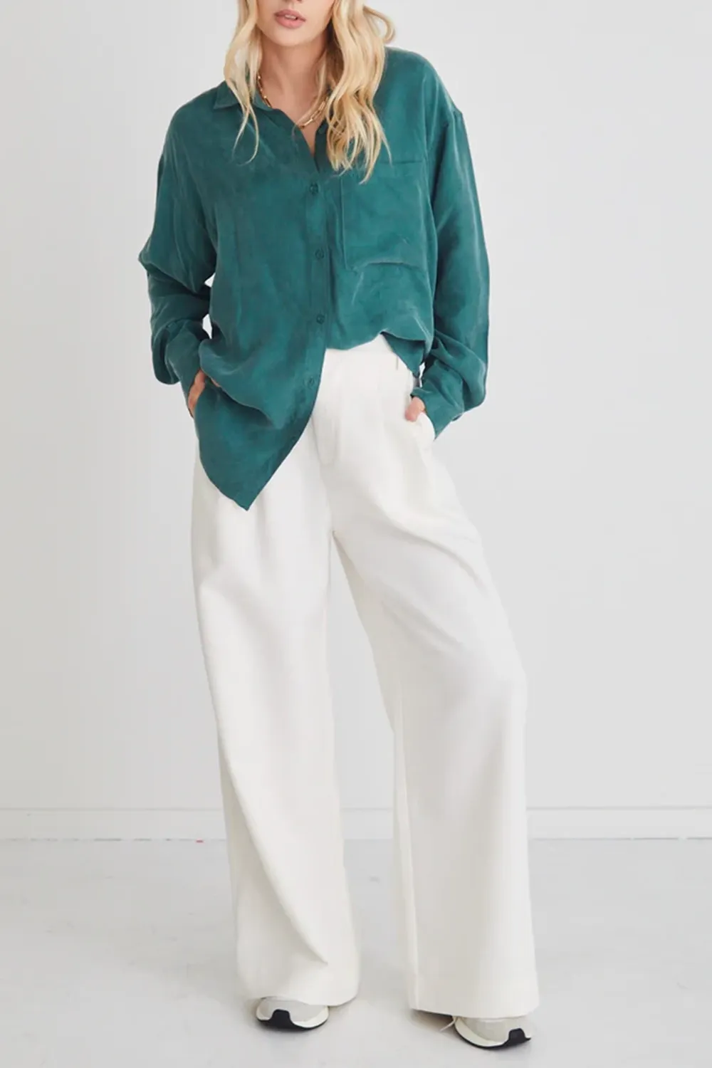 Long Sleeve Oversized Shirt