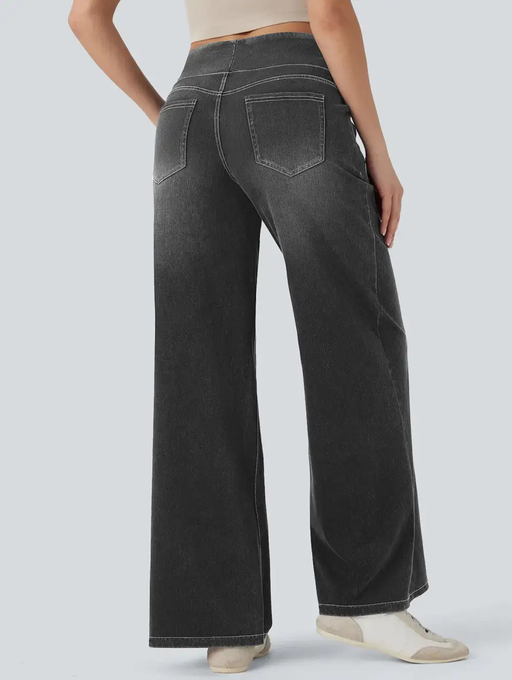High Waisted Stretch Slim-Fit Jeans