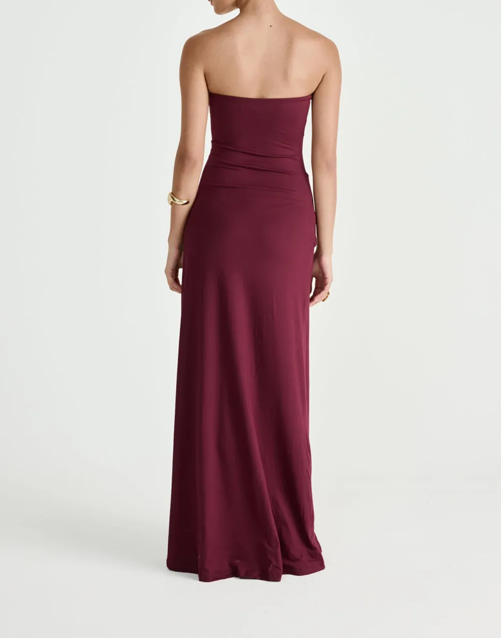 Creative Embellished Twisted Off-Shoulder Dress