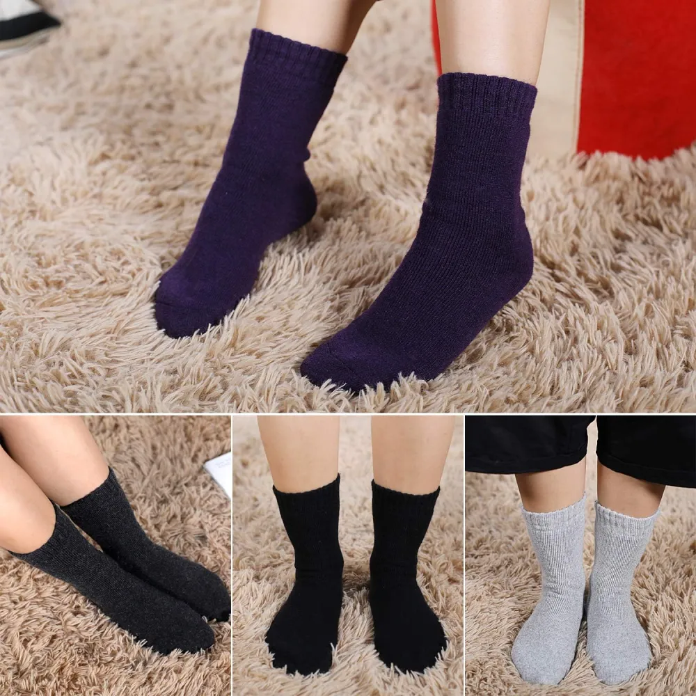 Jeasona Wool Socks for Women Warm Winter Thermal Thick Socks Gifts for Women Mom