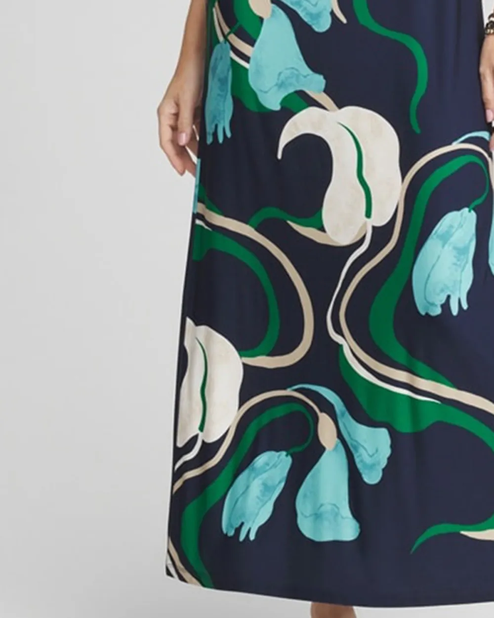 Long Sleeve Floral Maxi Dress