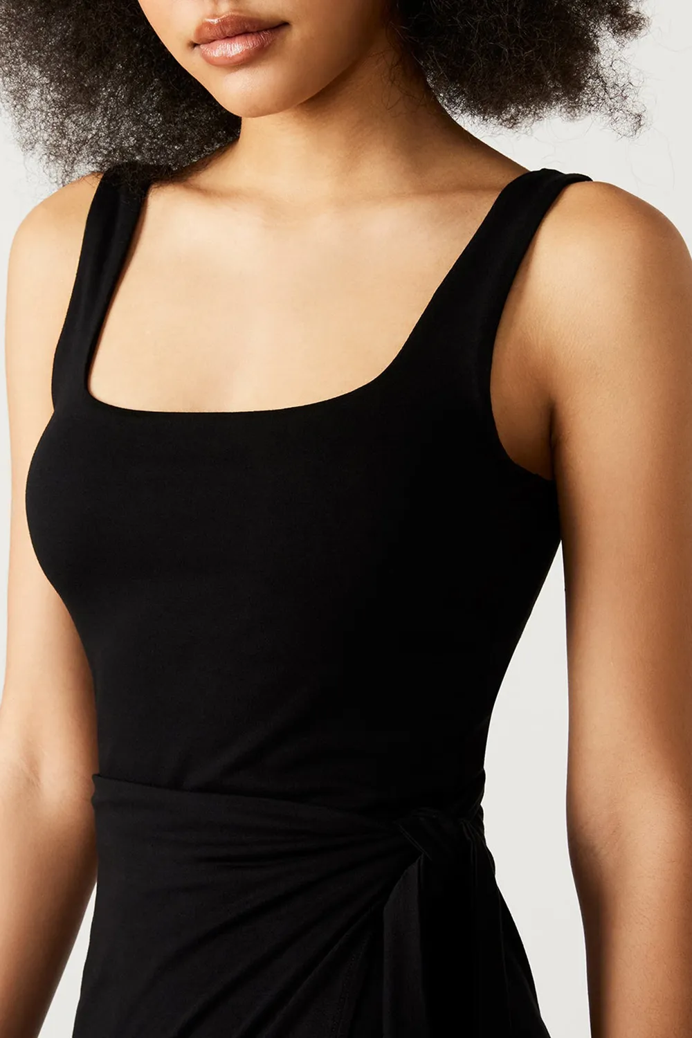 TANK DRESS BLACK