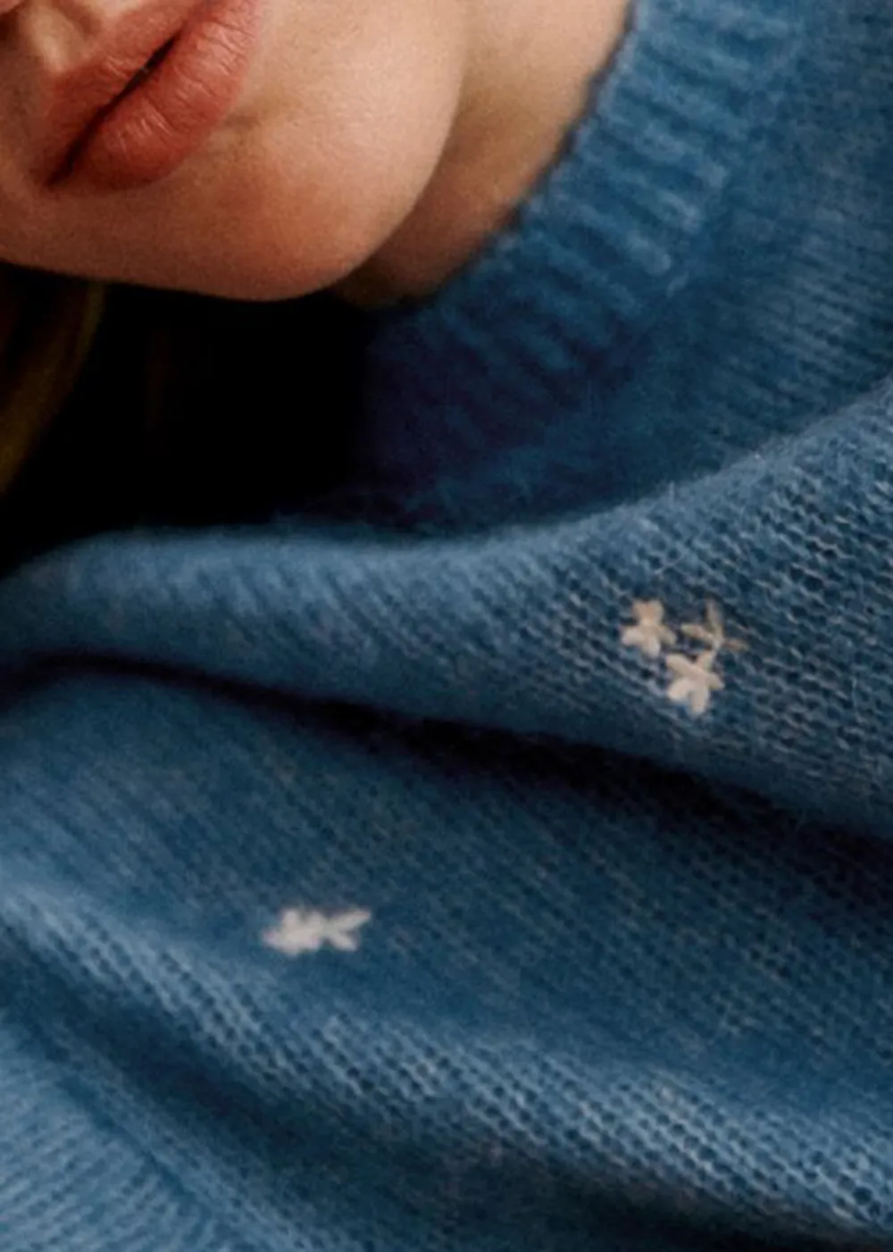 Loose Crew Neck Merino Wool Pullover