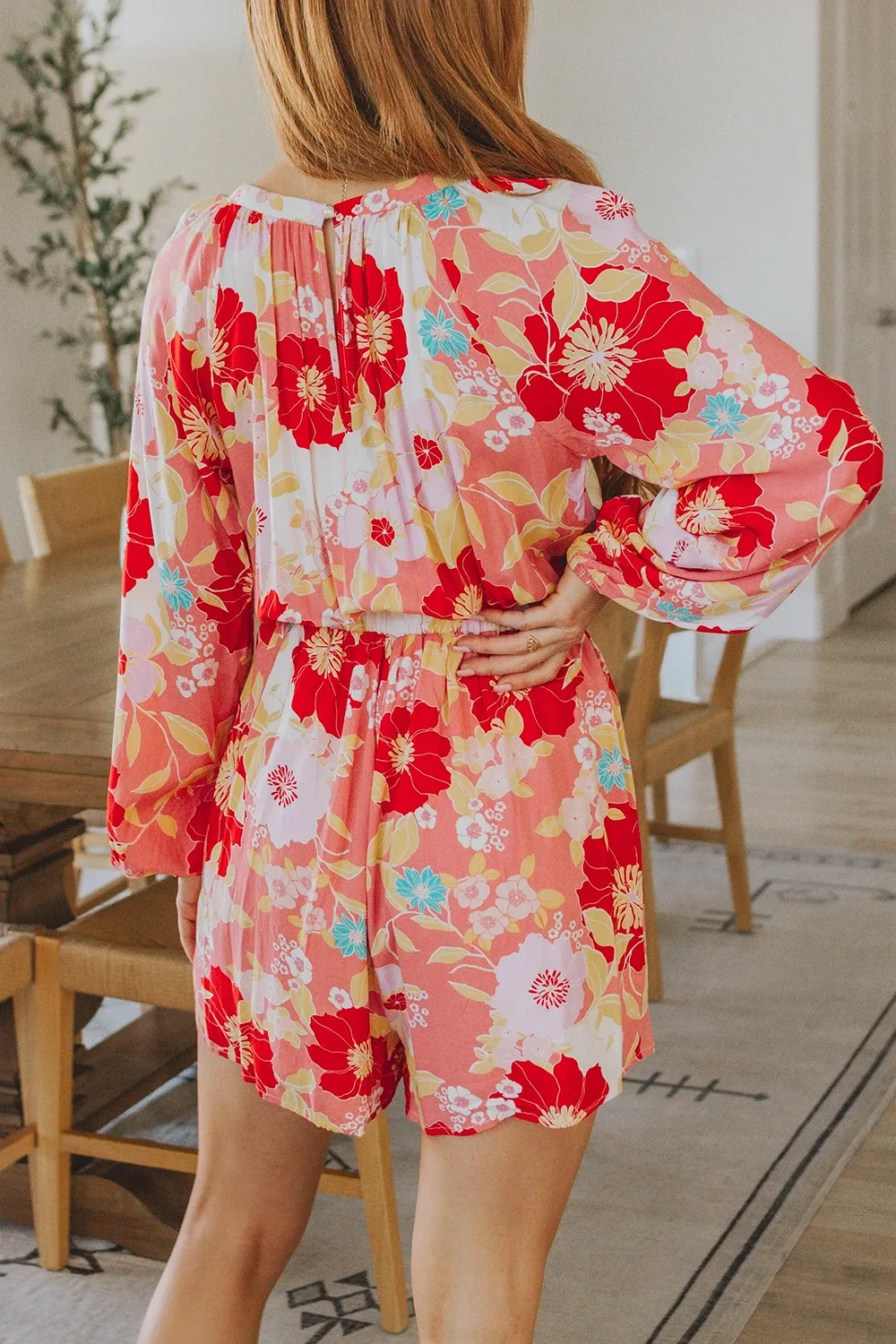 Soft And Breathable  Floral Print Jumpsuit