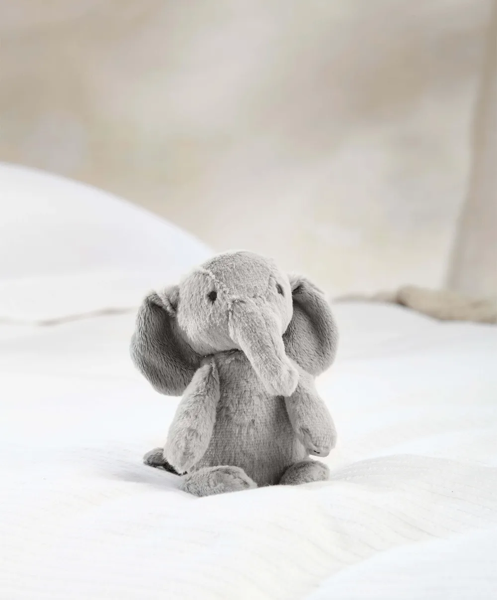 Welcome to the World Small Beanie Soft Toy - Archie Elephant