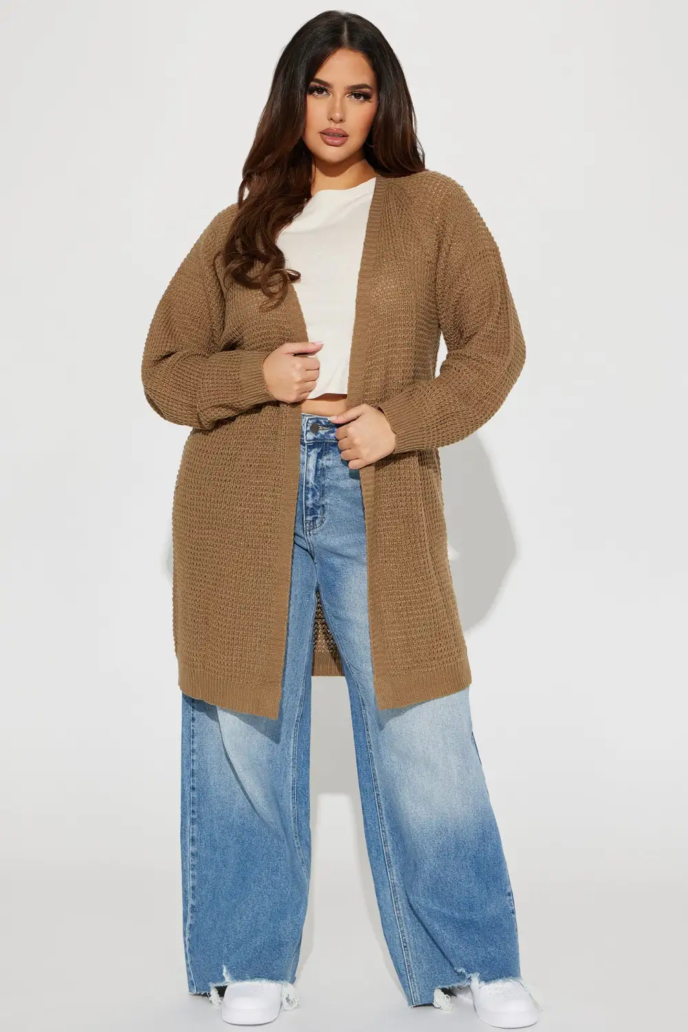 Stayin' Close By Cardigan - Khaki