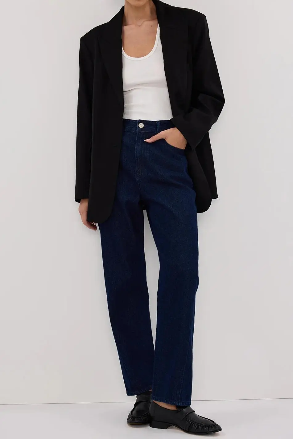 INDIGO TWISTED SEAM JEAN