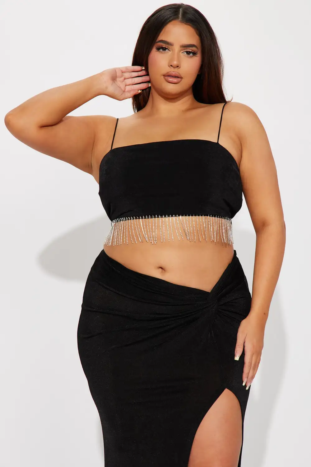 The Rumor Is Top - Black