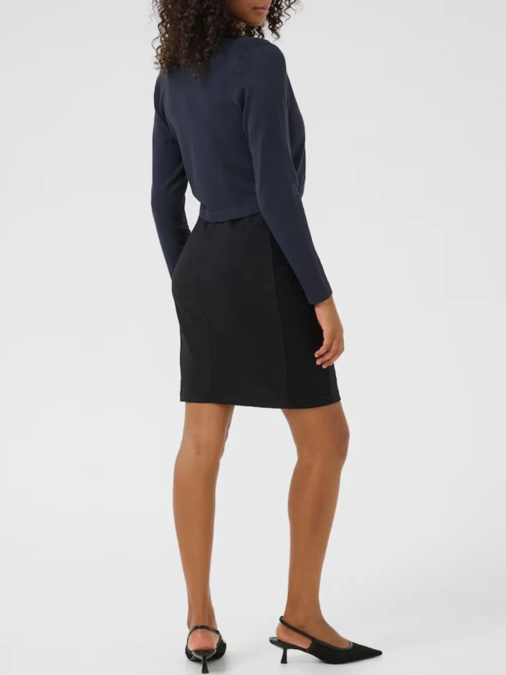 Plain Colored Fine Fabric Sweaters