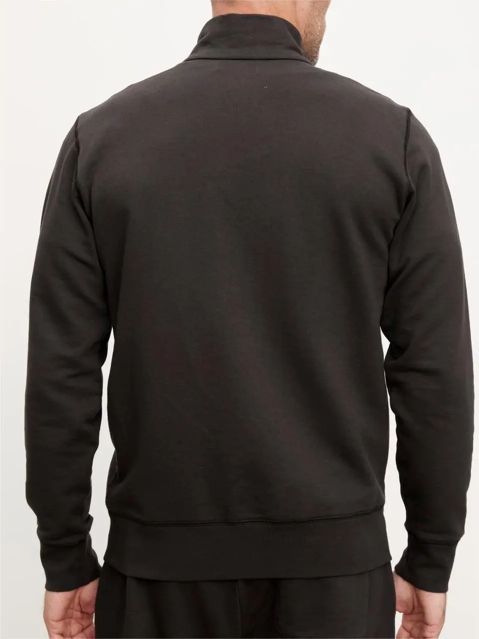 Men's Stylish Half Collar Knit Coat