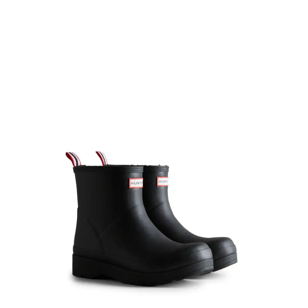 Men's PLAY™ Insulated Vegan Shearling Short Rain Boots