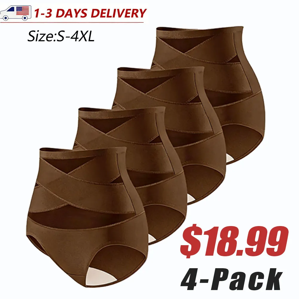 🔥 Women's High-Waist Cross-Mesh Briefs | Ultra Soft Comfort Underwear