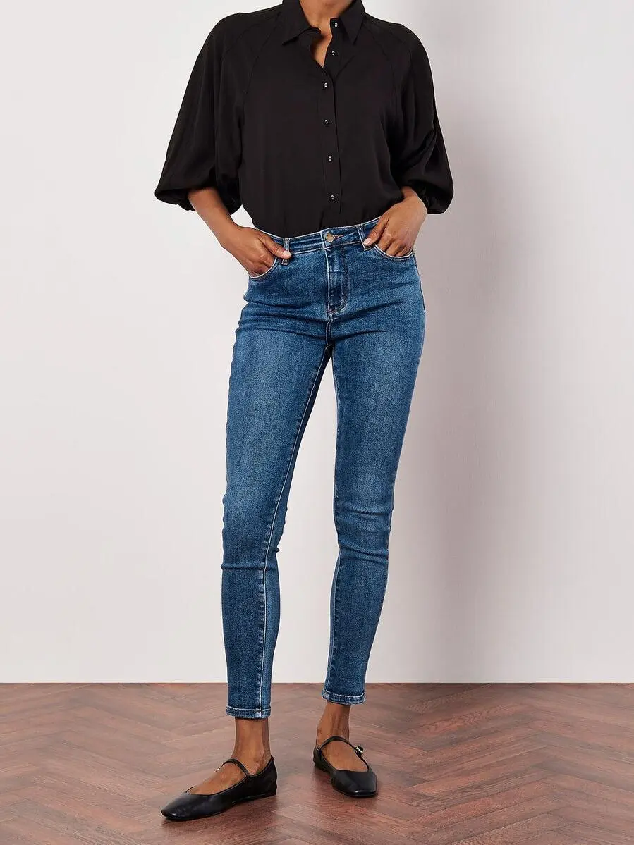 High Waist Skinny Jeans