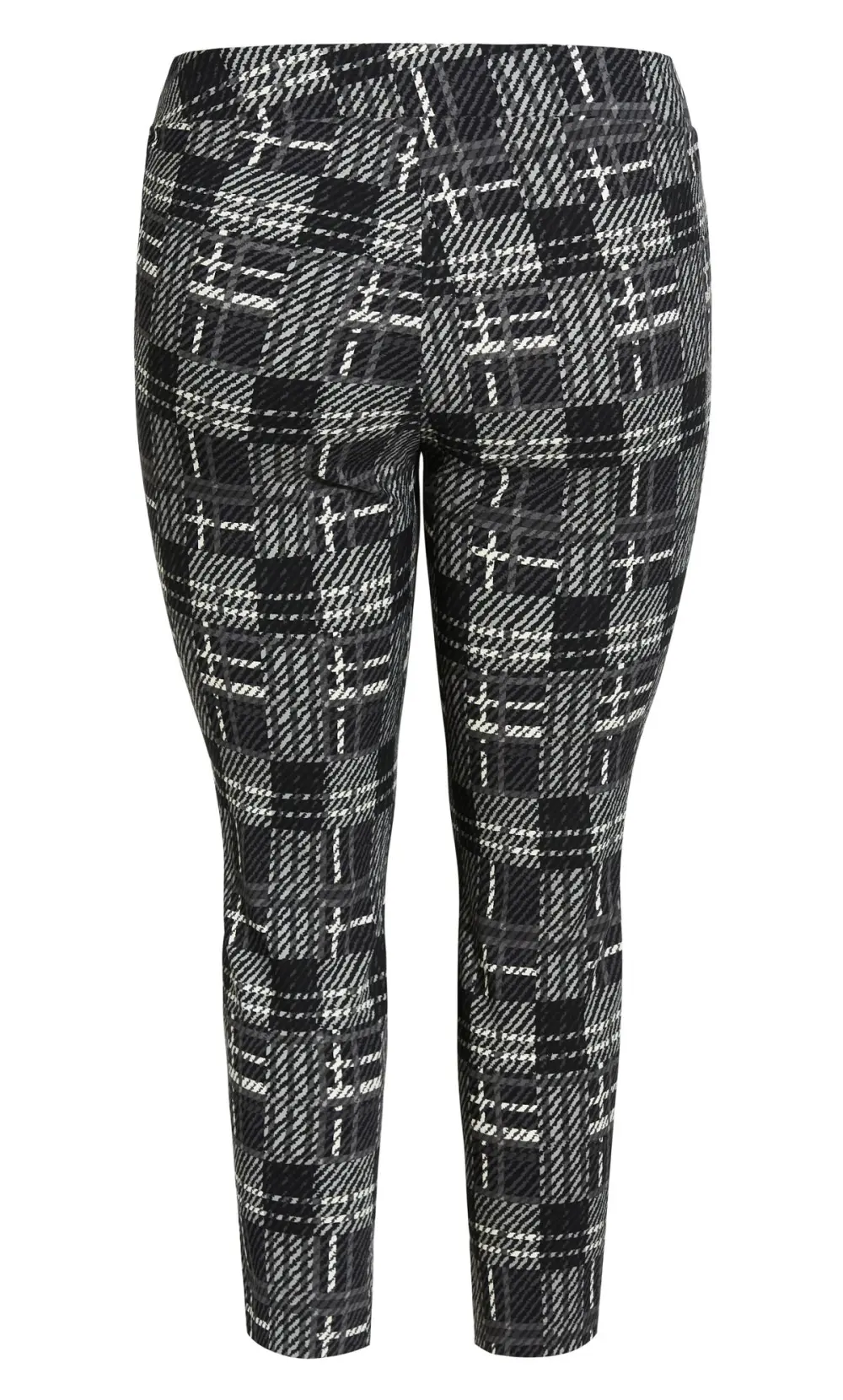 Evans Grey Jemma Check Pant