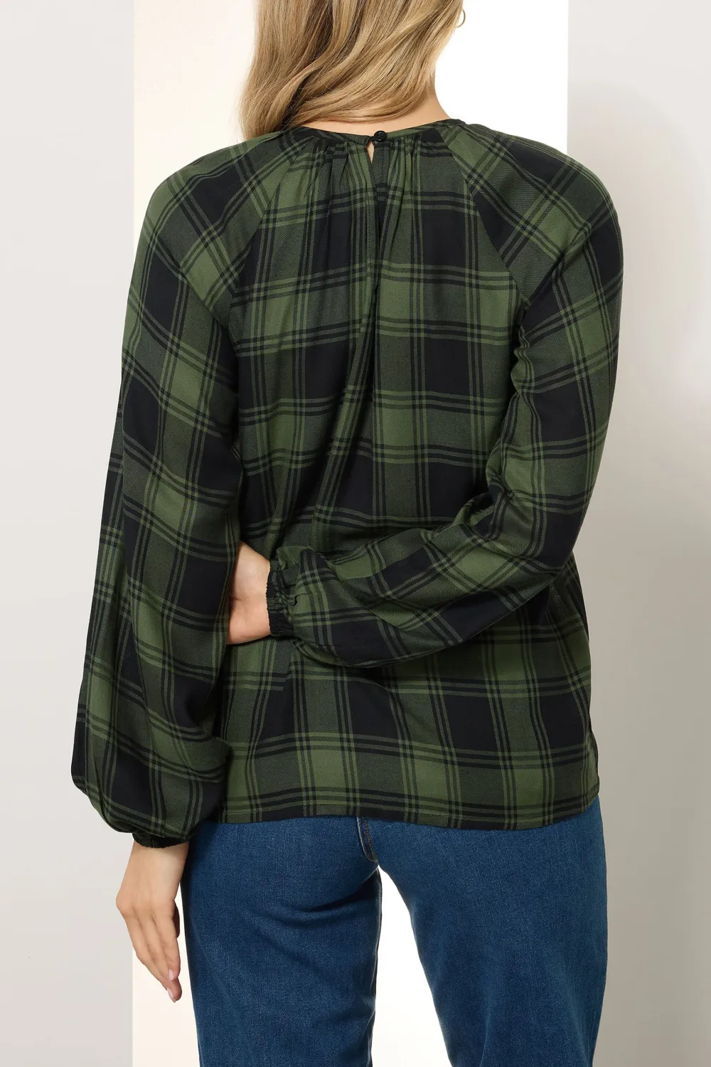 Loose Checkered Shirt