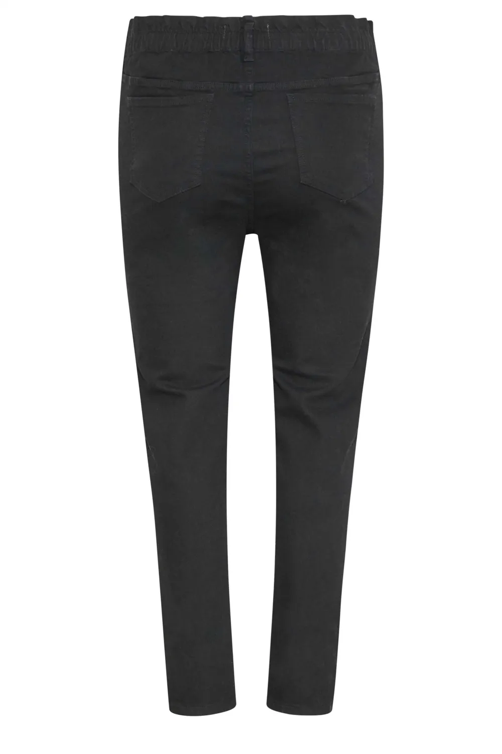 YOURS Curve Indigo Blue Washed Elasticated Stretch MOM Jeans