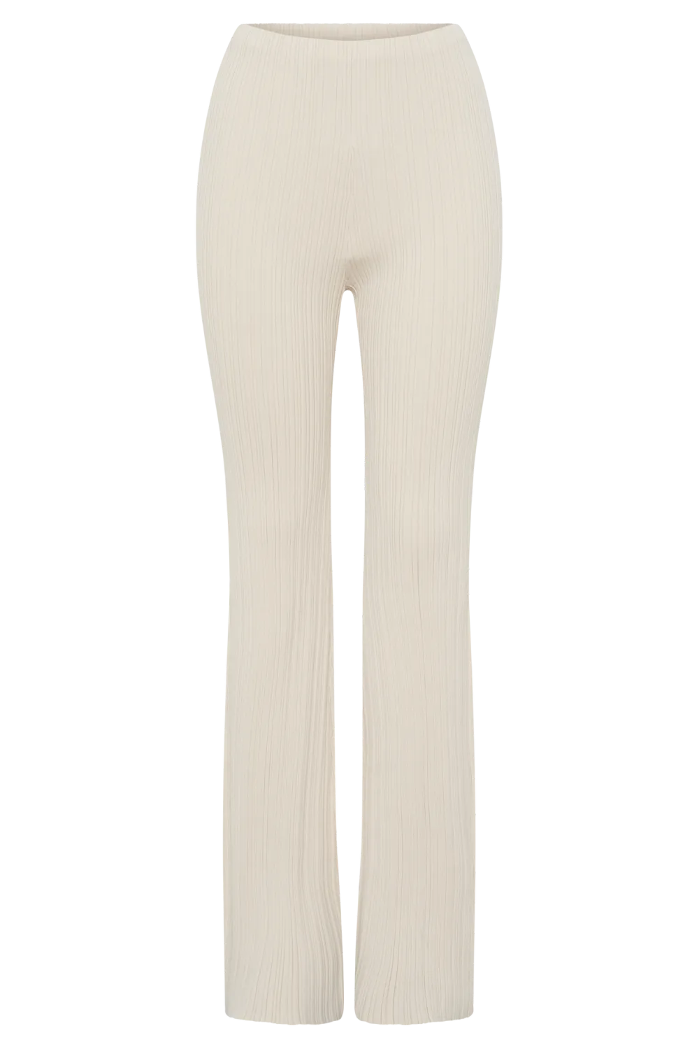 Straight Leg Rib Knit Pant