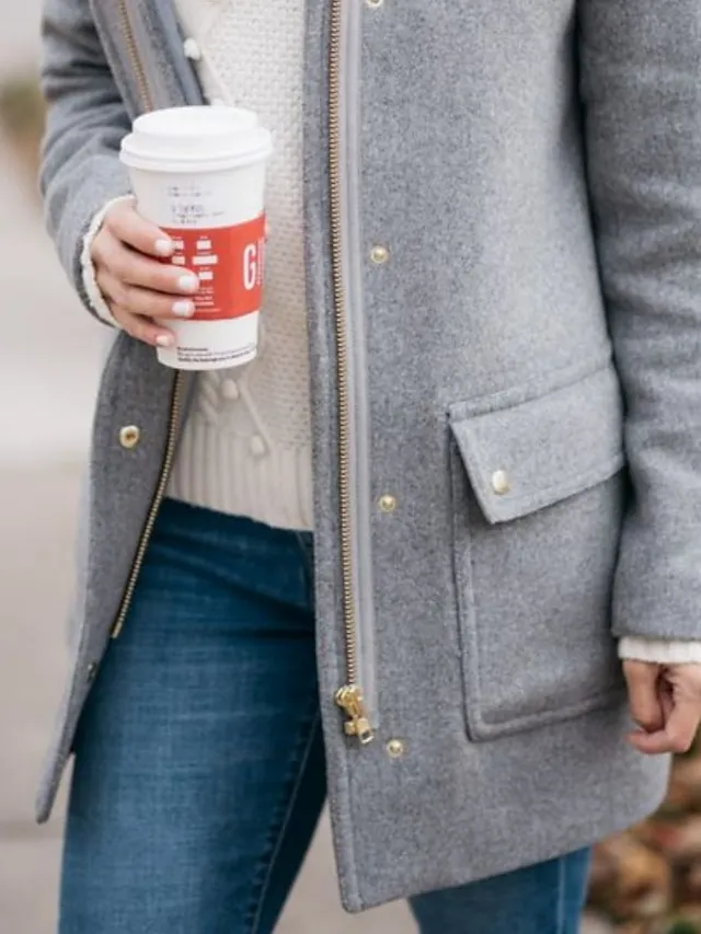 Women's Winter Coat Fleece Casual Jacket Hoodie Jacket Comfortable Street Casual Daily Casual Daily Zipper Pocket Zipper Hoodie Casual Street Style Plain Outerwear Long Sleeve Winter Fall Gray