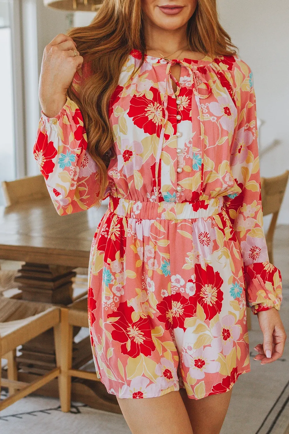Soft And Breathable  Floral Print Jumpsuit