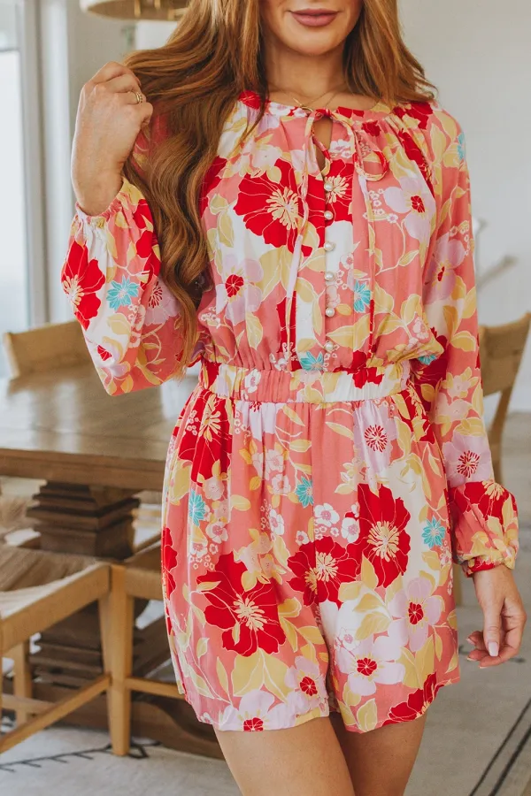 Soft And Breathable  Floral Print Jumpsuit