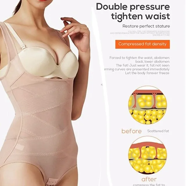 Corset Women's Bodysuits Shapewears Home Office Christmas Bed Plus Size Black Purple Apricot Sport Seamless Sexy Buckle Seamed Criss Cross Classic Tummy Control Solid Color Pure Color Summer Spring