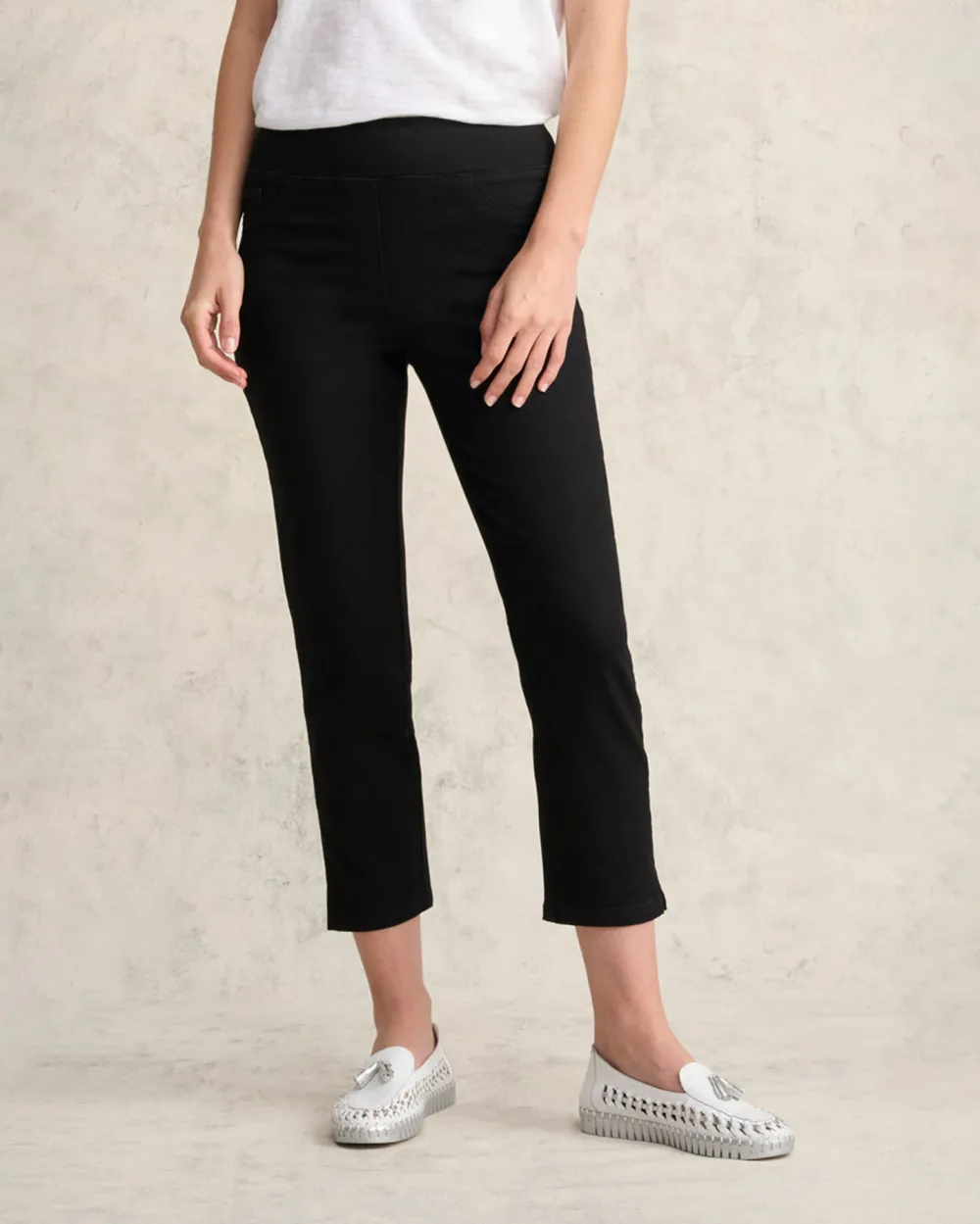 Ankle Length Slim Fit Pants