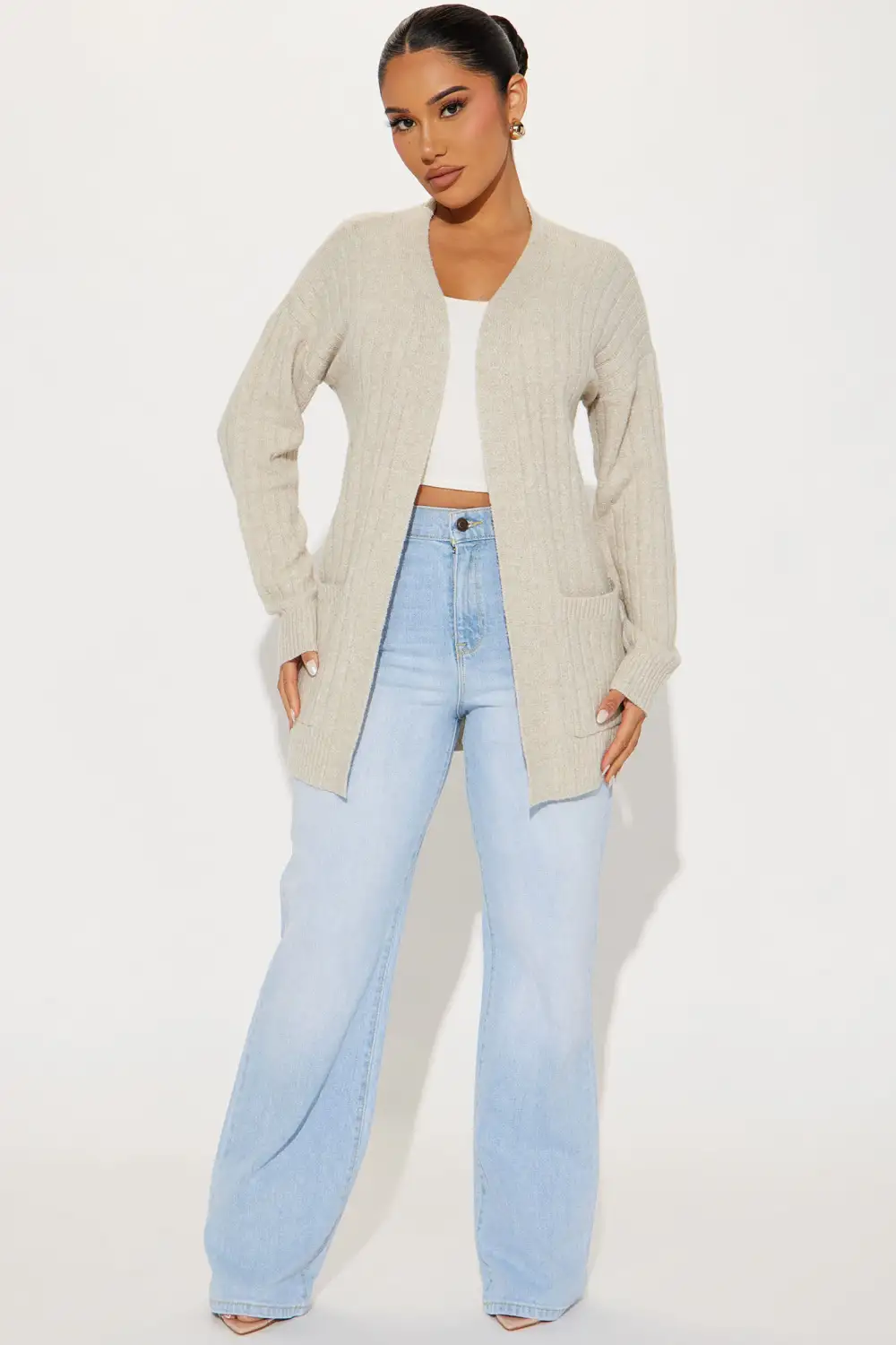 Panorama Cardigan - Oatmeal