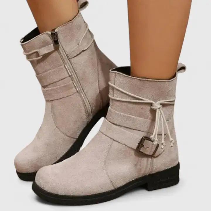 Slouchy Shaft Ankle Boots