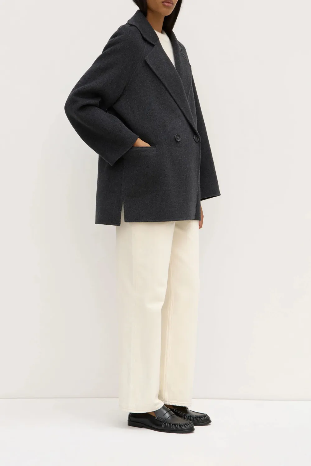 Raglan Sleeve Casual Jacket