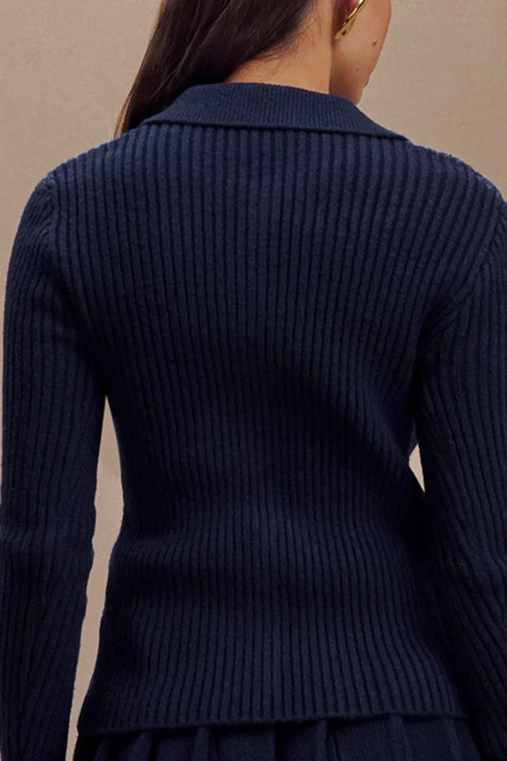 Long Sleeve Button Cardigan