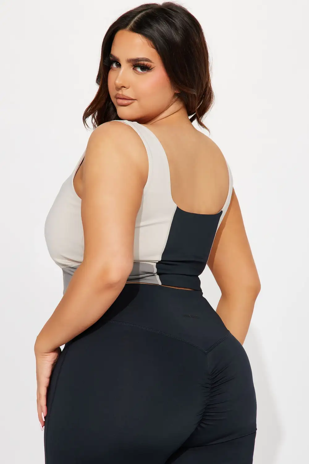 Nina Elevate Active Sports Bra - Charcoal/combo