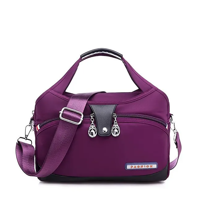 Women's Work Bag Polyester Oxford Cloth Daily Office & Career Camouflage Blue Camouflage Black Taro purple Camouflage purple